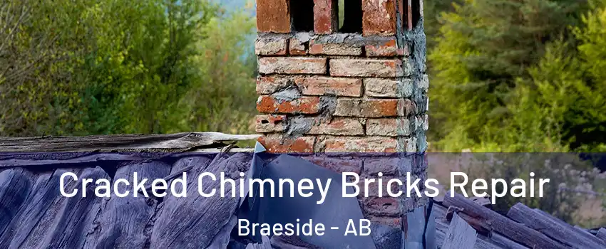  Cracked Chimney Bricks Repair Braeside - AB