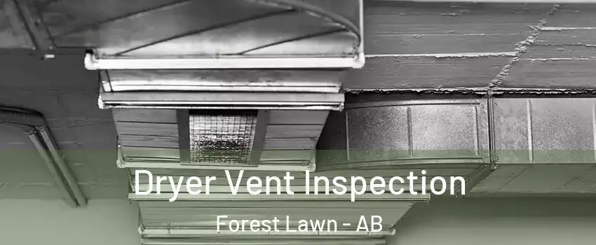  Dryer Vent Inspection Forest Lawn - AB