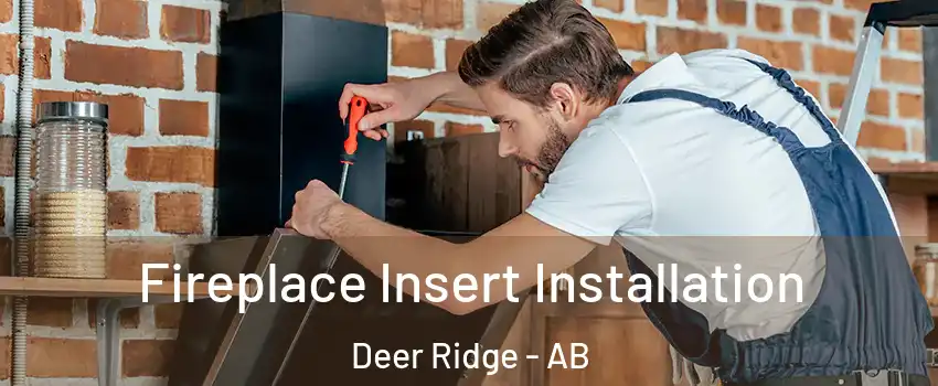  Fireplace Insert Installation Deer Ridge - AB