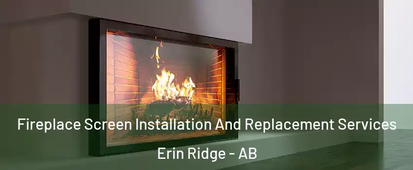  Fireplace Screen Installation And Replacement Services Erin Ridge - AB