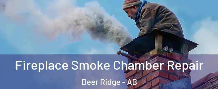  Fireplace Smoke Chamber Repair Deer Ridge - AB