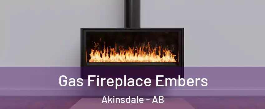  Gas Fireplace Embers Akinsdale - AB