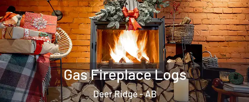  Gas Fireplace Logs Deer Ridge - AB
