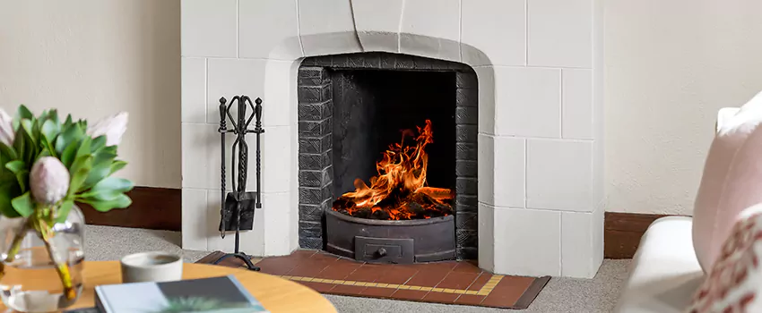 Wood Fireplace Refacing in St Albert, AB