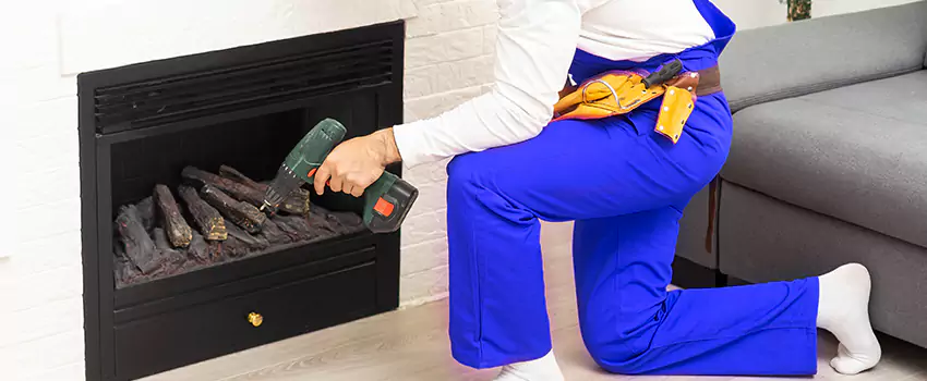 B-Vent Gas Fireplace Installation in St Albert, AB