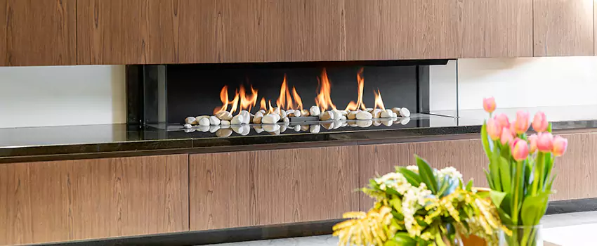 Outdoor Modern Fireplace Renovation Services in St Albert, AB