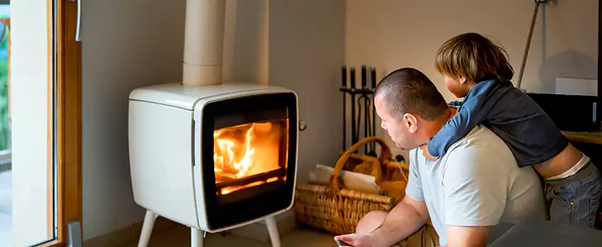 Morso Cast Iron Fireplace Insert Installation in St Albert, AB