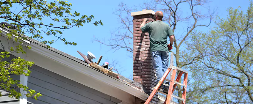 Chimney Crown Repair in St Albert, Alberta