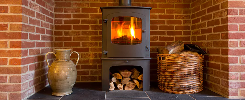 Fix Non-Working Rusted Metal Fireplace in St Albert, Alberta