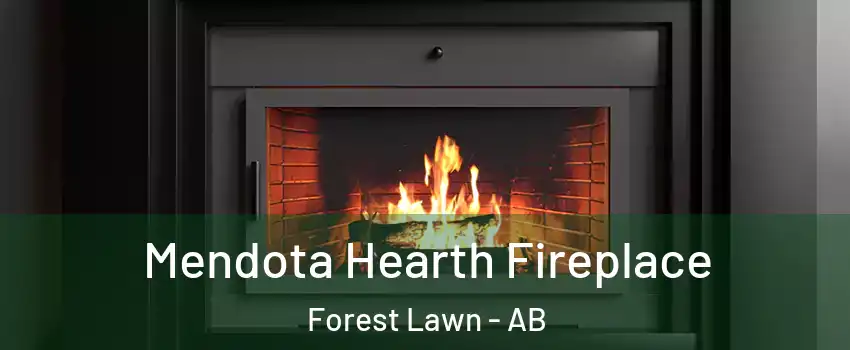  Mendota Hearth Fireplace Forest Lawn - AB