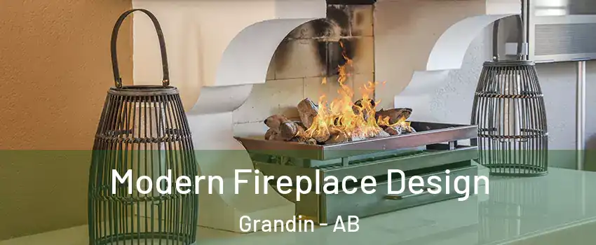  Modern Fireplace Design Grandin - AB