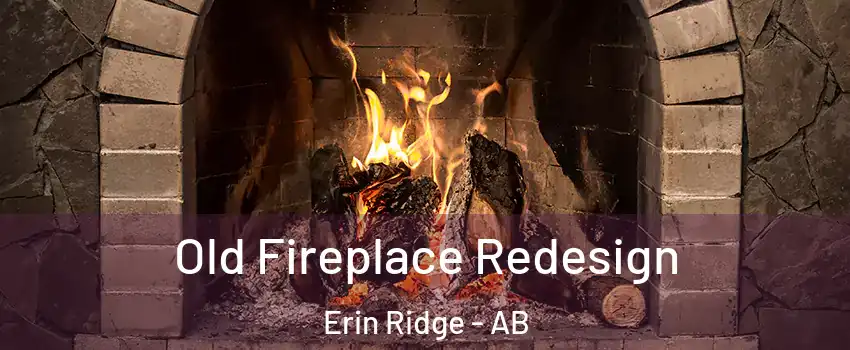  Old Fireplace Redesign Erin Ridge - AB