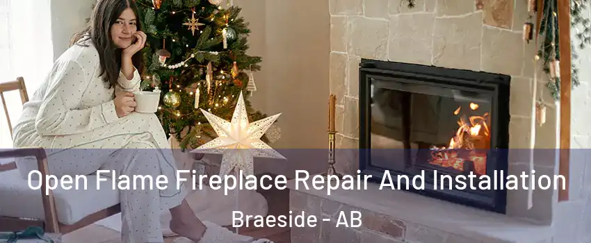  Open Flame Fireplace Repair And Installation Braeside - AB