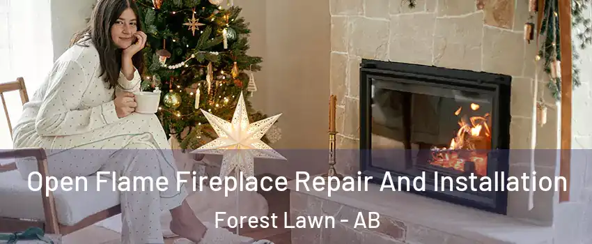  Open Flame Fireplace Repair And Installation Forest Lawn - AB