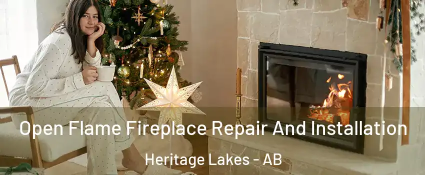  Open Flame Fireplace Repair And Installation Heritage Lakes - AB