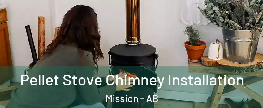  Pellet Stove Chimney Installation Mission - AB